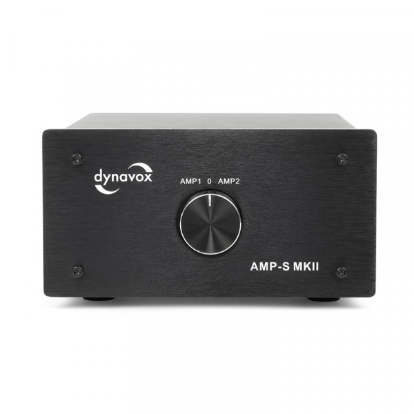 Dynavox AMP-S MKII Verstärker/Boxen-Umschalter schwarz