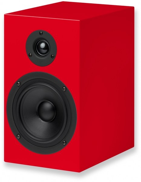 Pro-Ject Speaker Box 5 Kompaktlautsprecher rot Hochglanz