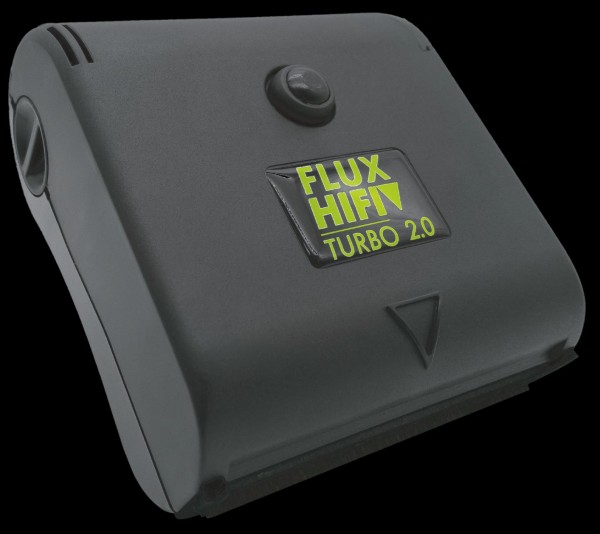 FLUX-Hifi Vinyl-Turbo 2.0 Carbonbürste mit einer integrierten, extrem leistungsstarken Absaugung