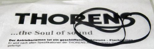 Antriebsriemen für TD 146 Thorens Plattenspieler Original Flachriemen Belt