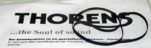 Antriebsriemen für Thorens Phonosophie Nr 1 Spezial Flachriemen Belt