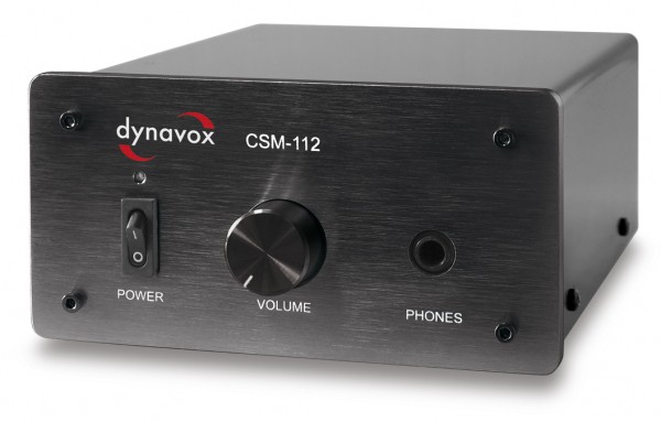 Dynavox CSM-112 Kopfhörerverstärker schwarz