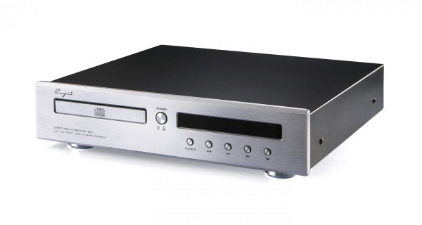 Cayin CS-55CD Röhren CD-Player + USB-DAC silber