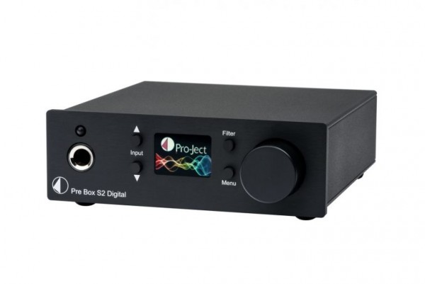 Pre Box S2 Digital Digital Mikro-Vorverstärker mit MQA und DSD512 Support von Pro-Ject schwarz