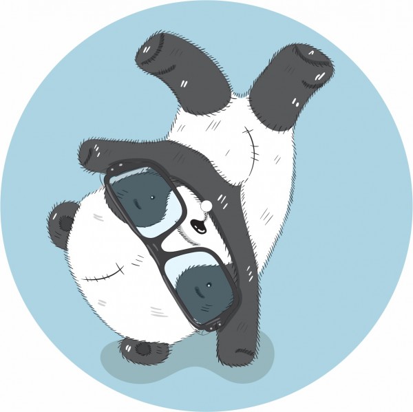 Slipmat Spin Panda
