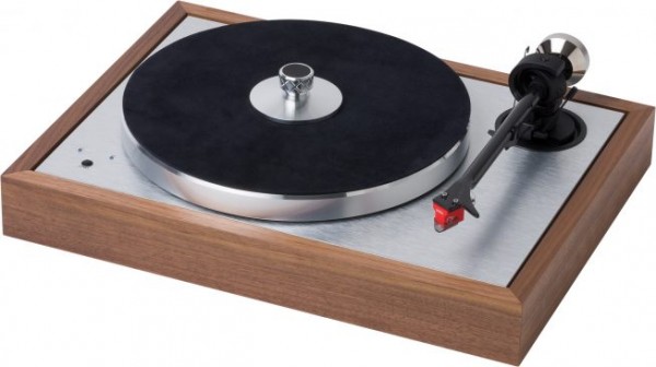 Plattenspieler The Classic SB SuperPack mit Ortofon MC Quintet Red matt Walnuss von Pro-Ject