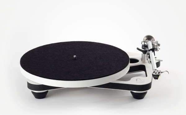 Rega Planar 10 inkl Excalibur Platinum mit PSU P10 Netzteil Plattenspieler matt weiß