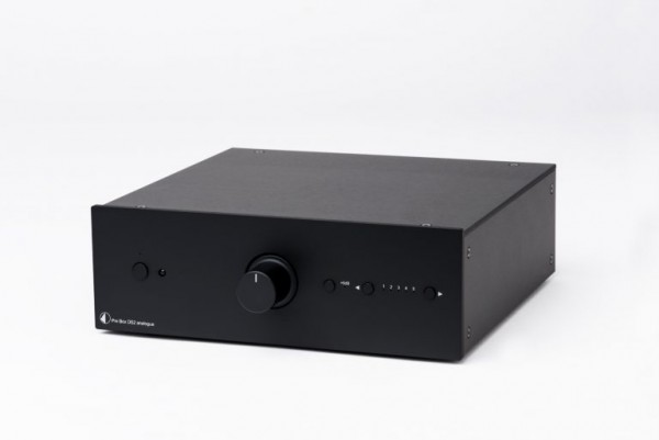 Pre Box DS2 analogue Audiophiler Stereovorverstärker von Pro-Ject schwarz- Rückläufer ohne Sch