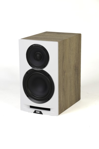 Elac Uni-Fi Reference Serie Regallautsprecher UBR62 Weiß / Holz