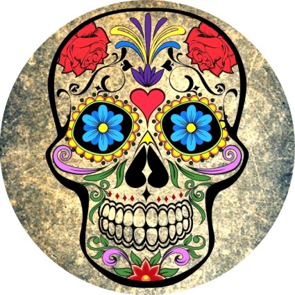 Slipmat Calavera