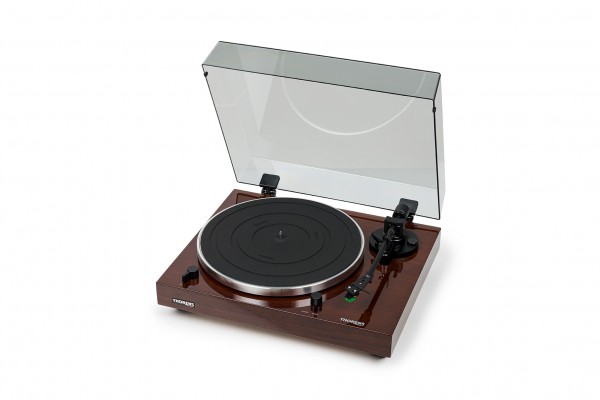 Thorens TD 202 Manueller Plattenspieler Walnuss Hochglanz (TP 71 Tonarm, AT 95 E Tonabnehmer)